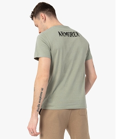 tee-shirt homme avec motif the mandalorian – star wars vert tee-shirtsC123001_3