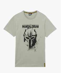 tee-shirt homme avec motif the mandalorian – star wars vert tee-shirtsC123001_4