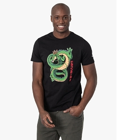 tee-shirt homme avec motif dragon – dragon ball z noir tee-shirtsC123201_1