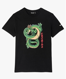tee-shirt homme avec motif dragon - dragon ball z noir tee-shirtsC123201_4