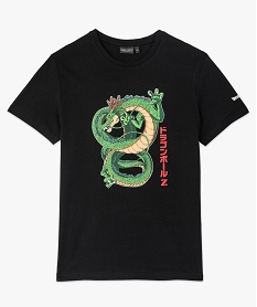 tee-shirt homme avec motif dragon – dragon ball z noir tee-shirtsC123201_4