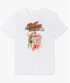 tee-shirt homme avec motif – street fighter blancC124301_4