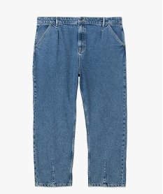jean femme grande taille coupe slouchy bleu pantalons et jeansC138101_4