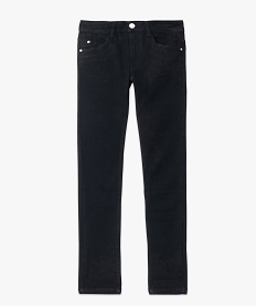 jean femme coupe skinny taille normale noir pantalonsC138501_4