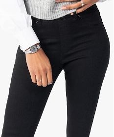 jegging femme taille normale noirC139601_2