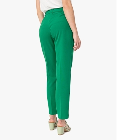 pantalon de tailleur femme vertC141401_3