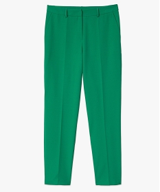 pantalon de tailleur femme vert pantalonsC141401_4