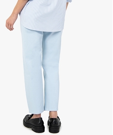 jean femme coupe large taille haute bleu pantalonsC141501_3