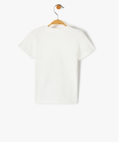 tee-shirt bebe garcon avec motif beigeC204101_3