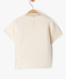 tee-shirt bebe garcon avec motif mickey - disney beigeC204701_3