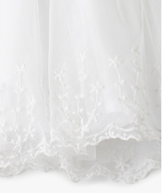 robe de ceremonie bebe fille en tulle blanc robesC219901_2