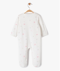 pyjama bebe en velours imprime les aristochats - disney beigeC223201_3