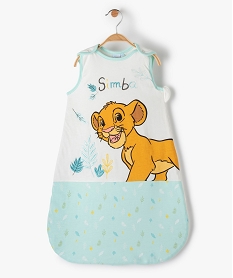 GEMO Gigoteuse bébé TOG 4 en jersey imprimé Le Roi Lion - Disney Beige