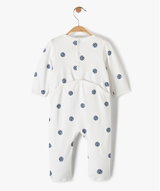 pyjama bebe en jersey imprime beige pyjamas et dors bienC228901_3