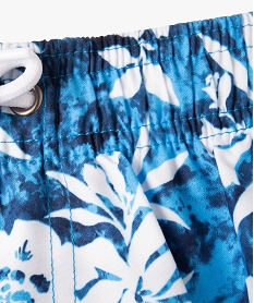 short de bain garcon avec imprime tropical imprimeC240401_2