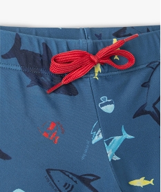 maillot de bain garcon a motif marin imprimeC240801_2