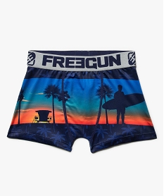 boxer garcon a motif plage - freegun multicolore sous-vetementsC248701_1