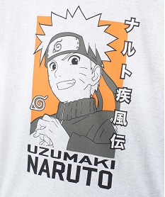 pyjama garcon velours imprime - naruto grisC249001_2