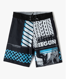 short de bain garcon imprime streetwear - freegun multicoloreC250701_1