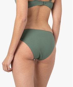 bas de maillot de bain femme forme culotte vert bas de maillots de bainC261201_2