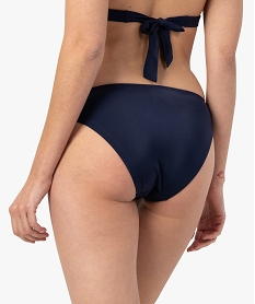 bas de maillot de bain femme forme culotte bleu bas de maillots de bainC261501_2