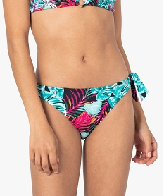 GEMO Bas de maillot de bain femme forme culotte vert vif