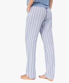 pantalon de pyjama femme imprime imprime bas de pyjamaC267401_3