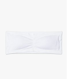 soutien-gorge bandeau avec coussinets amovibles blanc soutien-gorge bandeauC268001_4