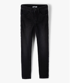GEMO Jean garçon coupe Ultra Skinny extensible bleu vif