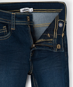 jean garcon coupe ultra skinny extensible bleu jeansC285701_2