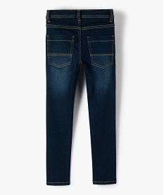 jean garcon coupe ultra skinny extensible bleu jeansC285701_3