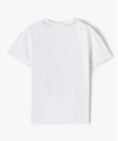 tee-shirt garcon a manches courtes motif en relief - spiderman blanc tee-shirtsC295801_3