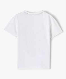 tee-shirt garcon a manches courtes motif en relief - spiderman blanc tee-shirtsC295801_3