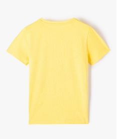 tee-shirt garcon a manches courtes imprime venice beach jauneC296401_3