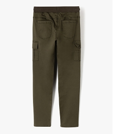 pantalon garcon en toile tres resistante vert pantalonsC303401_4
