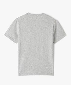 tee-shirt garcon chine a motif urbain gris tee-shirtsC309601_3