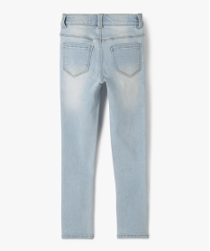 jean ultra skinny a taille reglable fille blanc chine jeansC319201_3