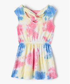 robe fille sans manches tie-and-dye a dos original - camps united multicoloreC336401_3