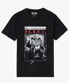 tee-shirt homme a manches courtes – the notorious big noir tee-shirtsC584901_4