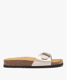 CHAUSSURE SPORT BLANC NU-PIED DORE:30381120393-Cuir vachette/Cuir vachette/Elastomere/Non double/