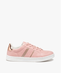 GEMO Baskets fille tige basse à lacets – Kappa Alpha rose standard