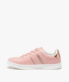 tennis fille tige basse a lacets - kappa alpha rose basketsC596901_3