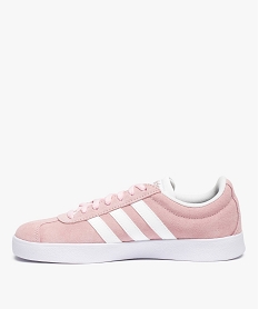 baskets femme bicolores a lacets - adidas vl court rose baskets et tennisC598101_3