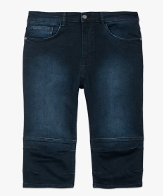 bermuda homme en jean legerement delave bleuC618701_4