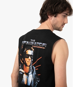 debardeur homme imprime - terminator noir tee-shirtsC647201_2