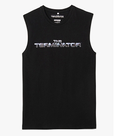 debardeur homme imprime - terminator noir tee-shirtsC647201_4