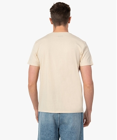 tee-shirt homme avec motif xxl - batman beige tee-shirtsC662601_3