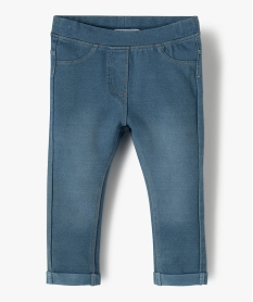 GEMO Jegging à taille réglable bébé fille Gris