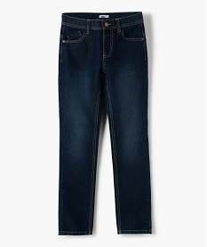 jean garcon coupe regular taille ajustable bleu jeansC666701_2