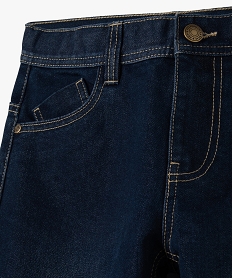 jean garcon coupe regular taille ajustable bleu jeansC666701_3